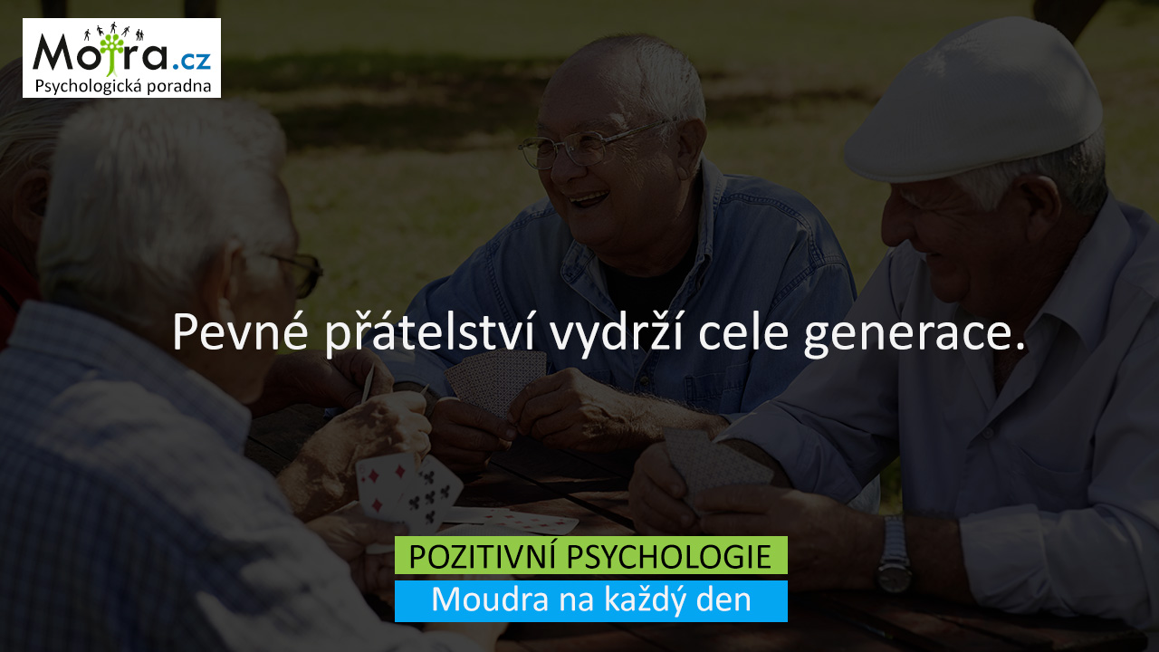Pevné přátelství vydrží cele generace.